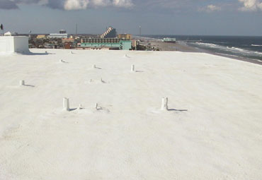 Cool roof coatings in Houston
